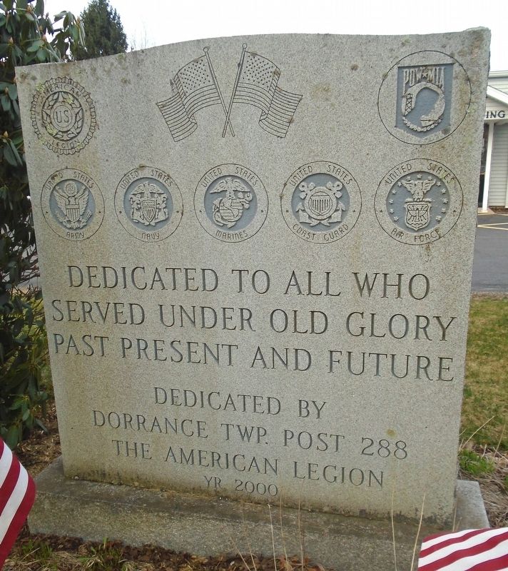 Dorrance Township Veterans Memorial image. Click for full size.