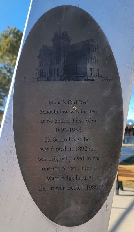 Manti Bell Tower Marker image. Click for full size.