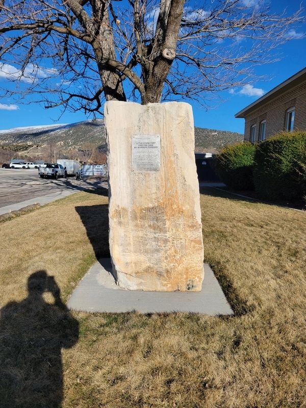Little Stone Fort Marker. Click for full size. Little Stone Fort Marker image. Click for full size.