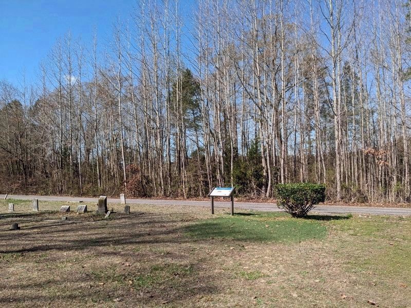 One of the Wilson-Kautz Raid markers is missing. image. Click for full size.