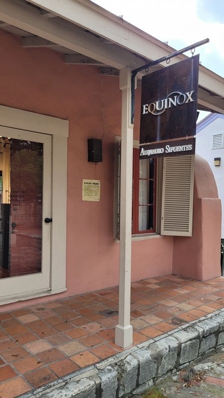 Caxias House Marker. Click for full size. Caxias House Marker image. Click for full size.
