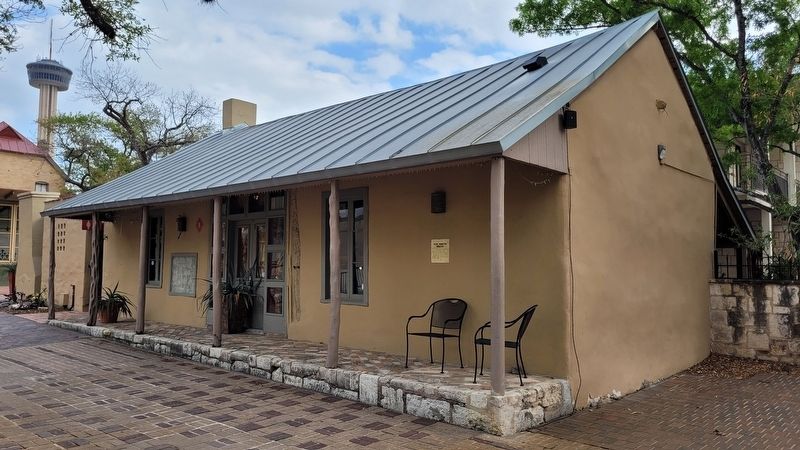 The San Martin House and Marker. Click for full size. The San Martin House and Marker image. Click for full size.