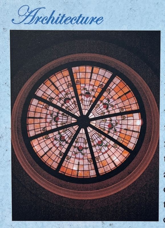Stained Glass Rotunda of the Courthouse image. Click for full size.