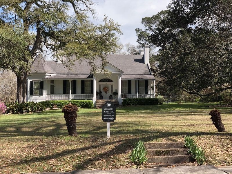 Old Joseph Homestead and Marker. Click for full size. Old Joseph Homestead and Marker image. Click for full size.
