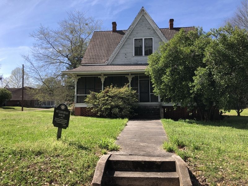 Metzger-Bryan House Marker. Click for full size. Metzger-Bryan House Marker image. Click for full size.
