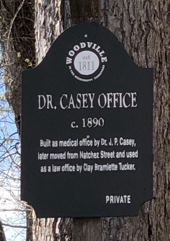 Dr. Casey Office Marker image. Click for full size.