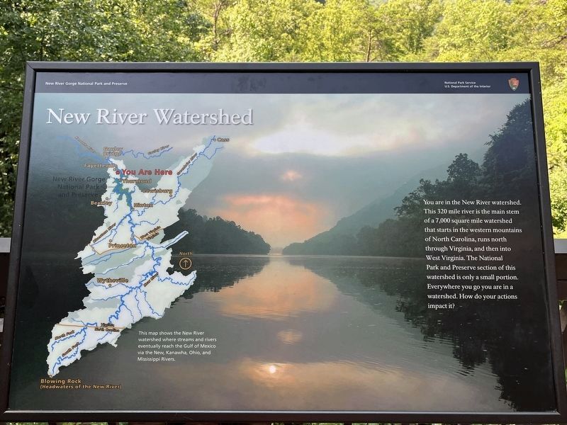 New River Watershed image. Click for full size.