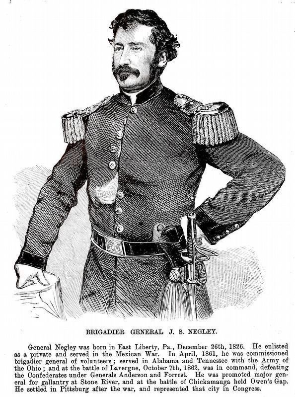 Brigadier General J. S. Negley image. Click for full size.