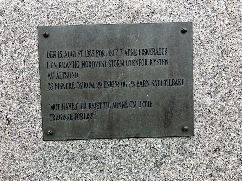 Mot Havet Marker image. Click for full size.