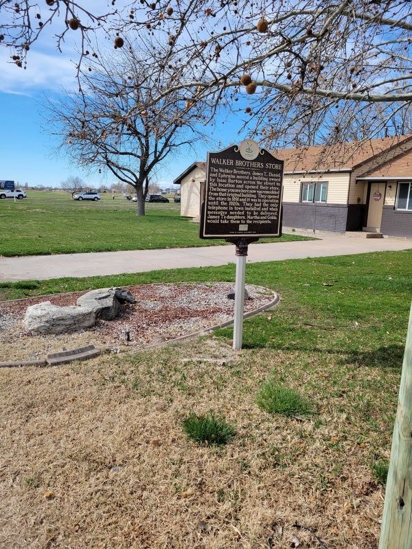 Walker Brothers Store Marker. Click for full size. Walker Brothers Store Marker image. Click for full size.