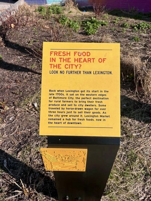 Fresh food in the heart of the city? Look no further than Lexington. Marker. Click for full size. Fresh food in the heart of the city? Look no further than Lexington. Marker image. Click for full size.