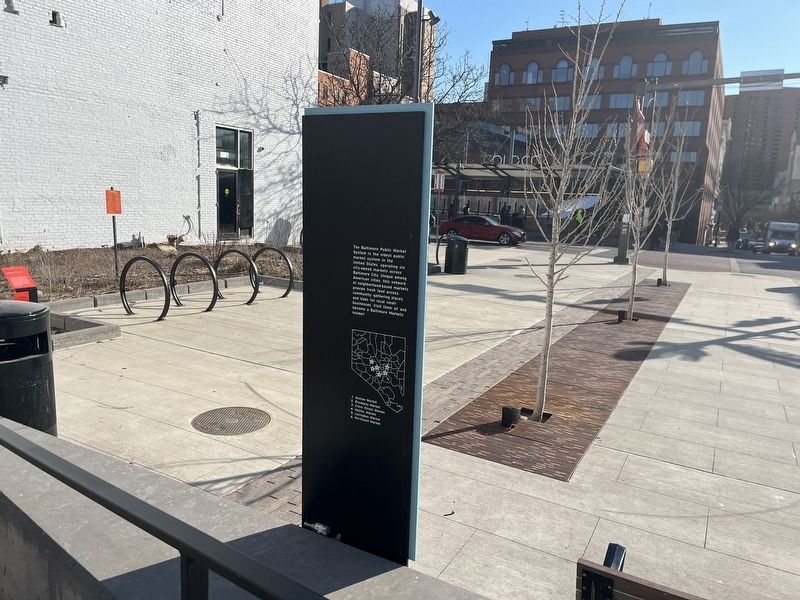 A walk through the history of Lexington Market Marker. Click for full size. A walk through the history of Lexington Market Marker image. Click for full size.