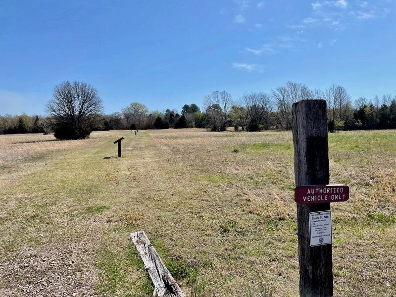 The Federal Right · <small>Judson's Brigade</small> marker in forefront. Click for full size. The Federal Right · <small>Judson's Brigade</small> marker in forefront image. Click for full size.