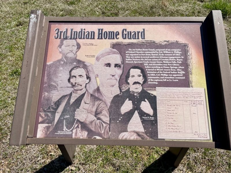 3rd Indian Home Guard Marker image. Click for full size.