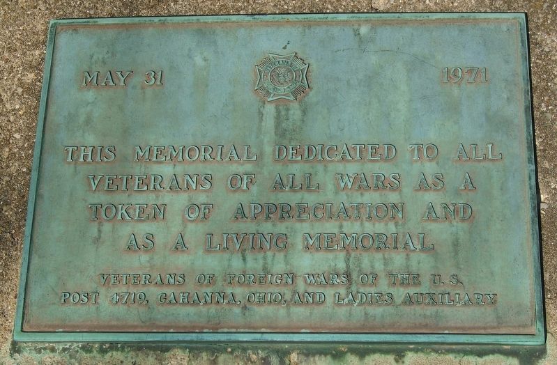 War Memorial. Click for full size. War Memorial image. Click for full size.