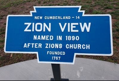 Zion View Marker image. Click for full size.