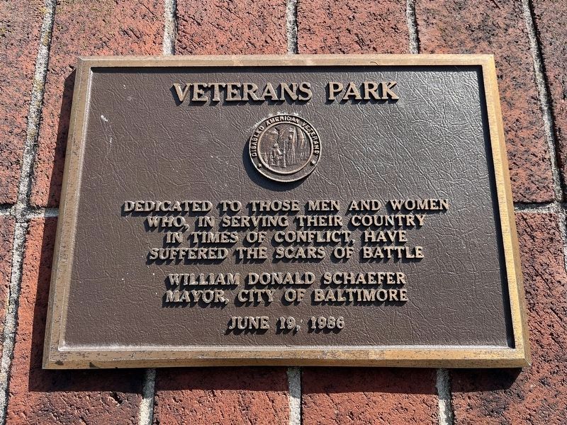 Veterans Park Dedication image. Click for full size.