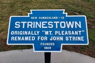 Strinestown Marker image. Click for full size.