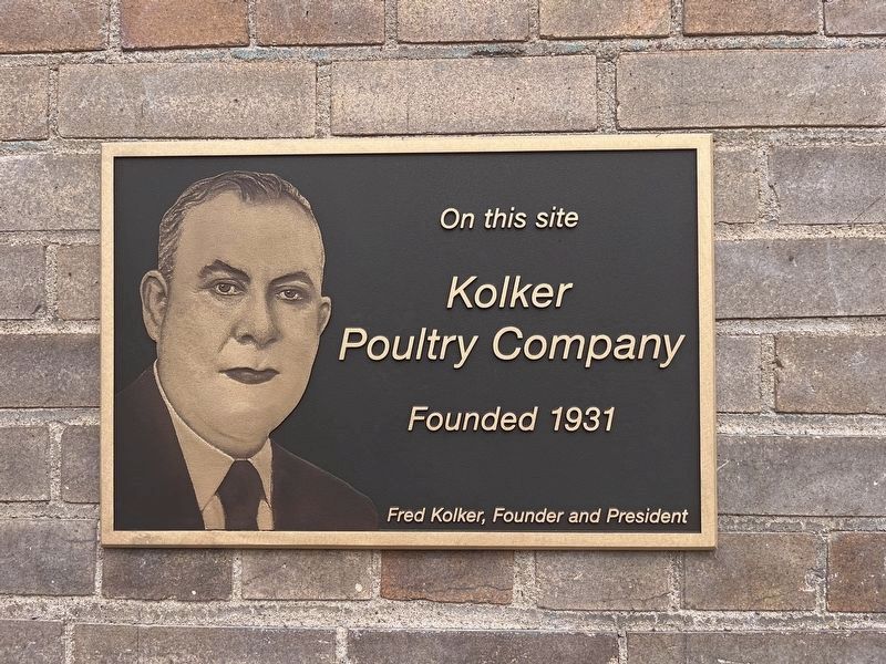 Kolker Poultry Company Marker image. Click for full size.