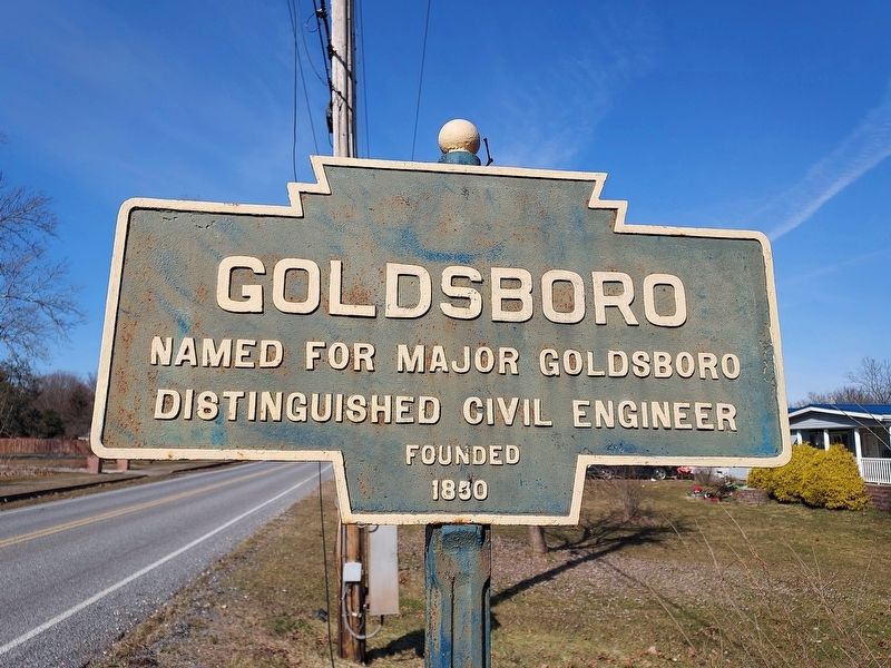 Goldsboro Marker image. Click for full size.
