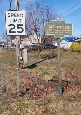 Goldsboro Marker. Click for full size. Goldsboro Marker image. Click for full size.
