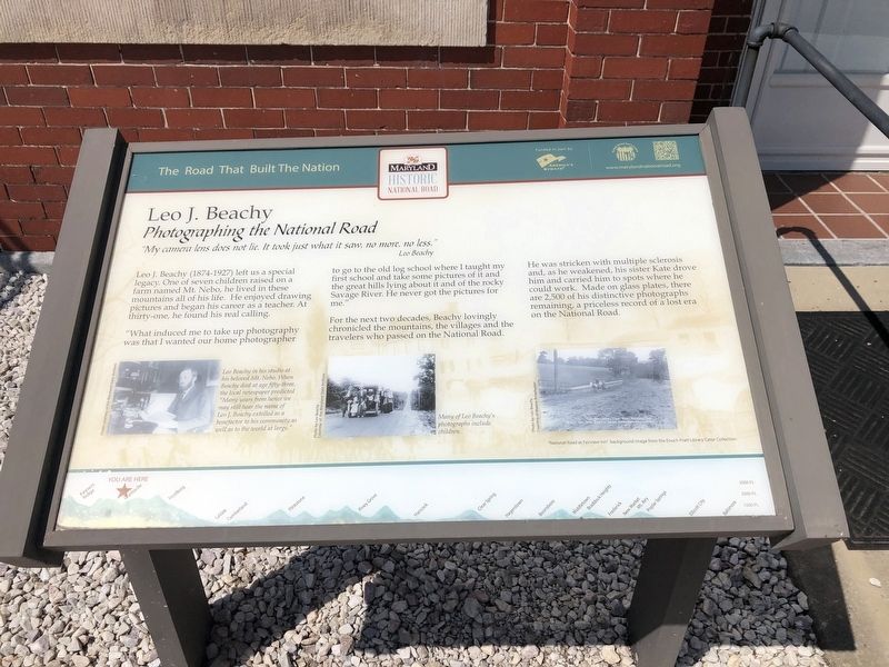 Leo J. Beachy Marker. Click for full size. Leo J. Beachy Marker image. Click for full size.