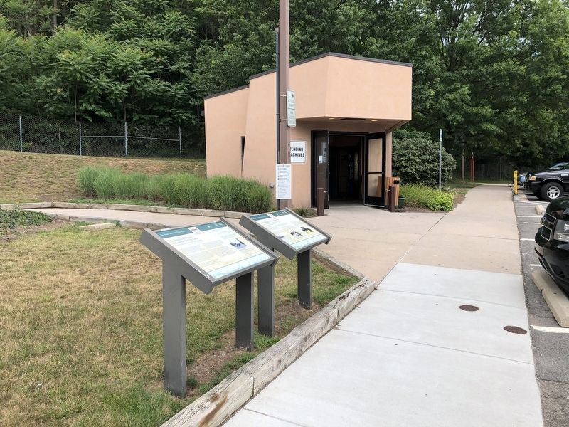 The Challenge of Sideling Hill Marker. Click for full size. The Challenge of Sideling Hill Marker image. Click for full size.