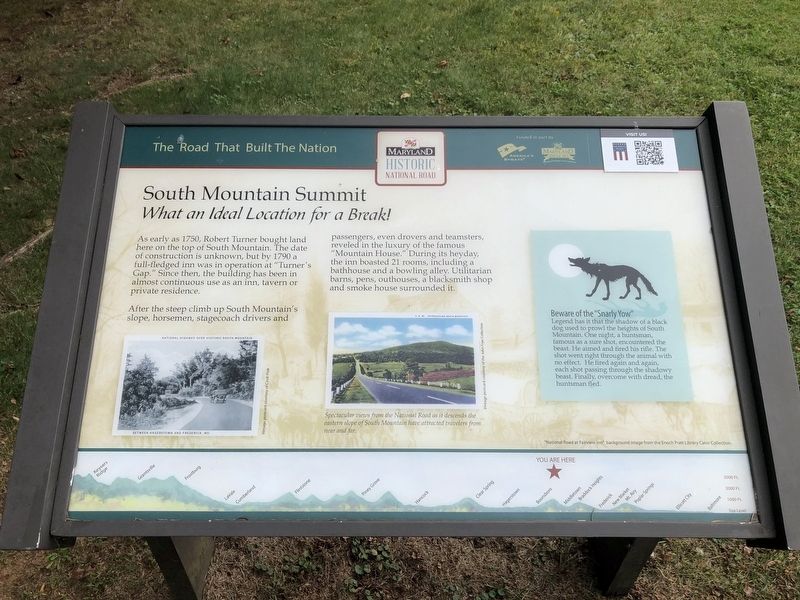South Mountain Summit Marker. Click for full size. South Mountain Summit Marker image. Click for full size.
