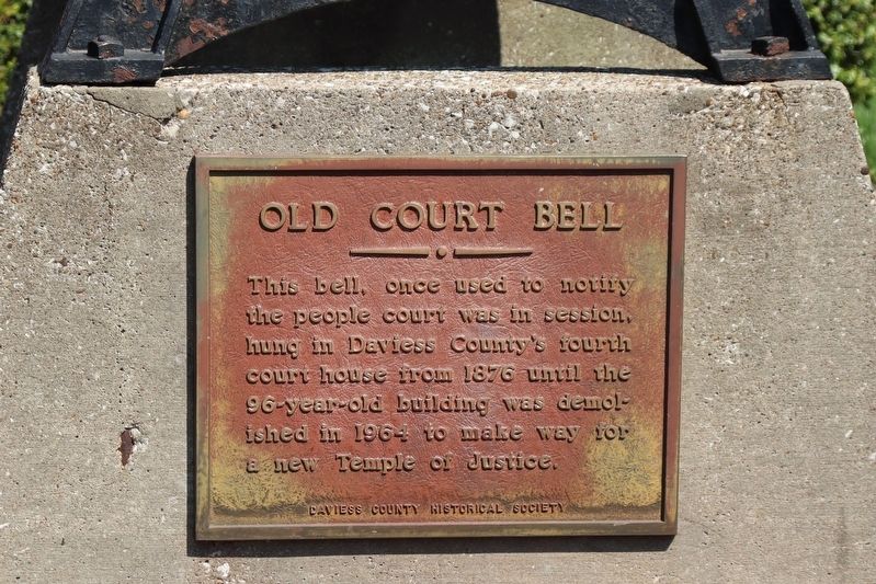 Old Court Bell Marker image. Click for full size.