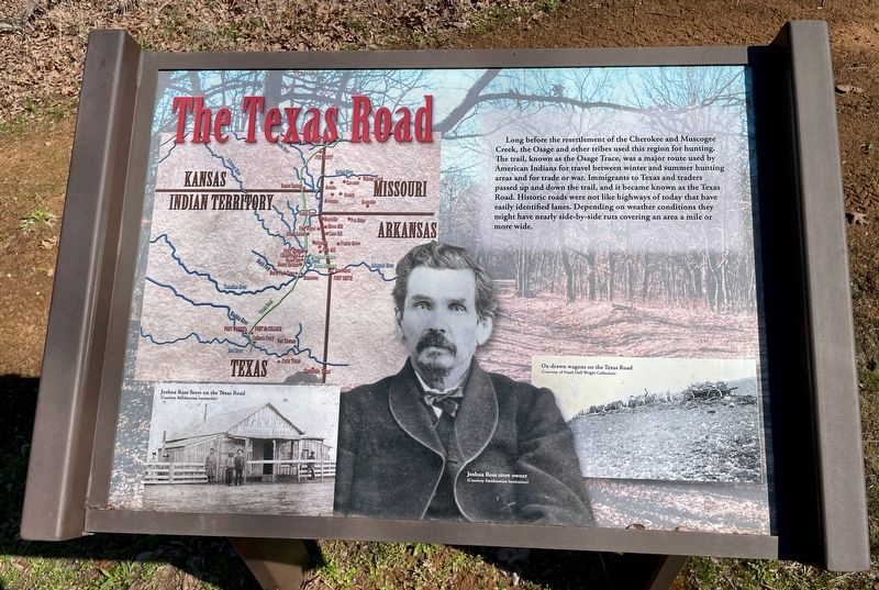 The Texas Road Marker image. Click for full size.