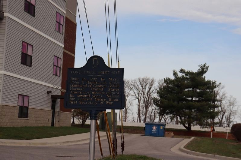 Fort Knox, First Site Marker. Click for full size. Fort Knox, First Site Marker image. Click for full size.