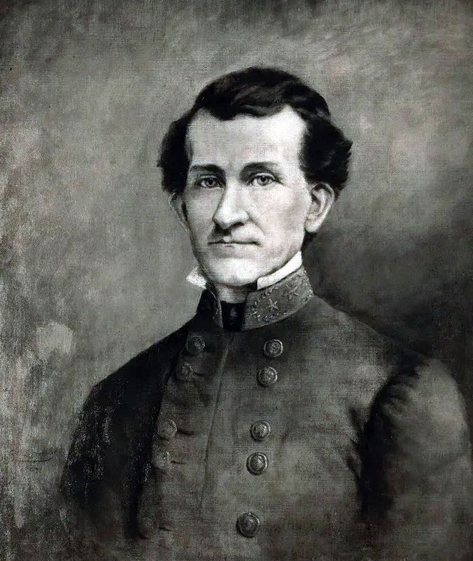 Brigadier General Felix Kirk Zollicoffer<BR>(1812-1862) image. Click for full size.