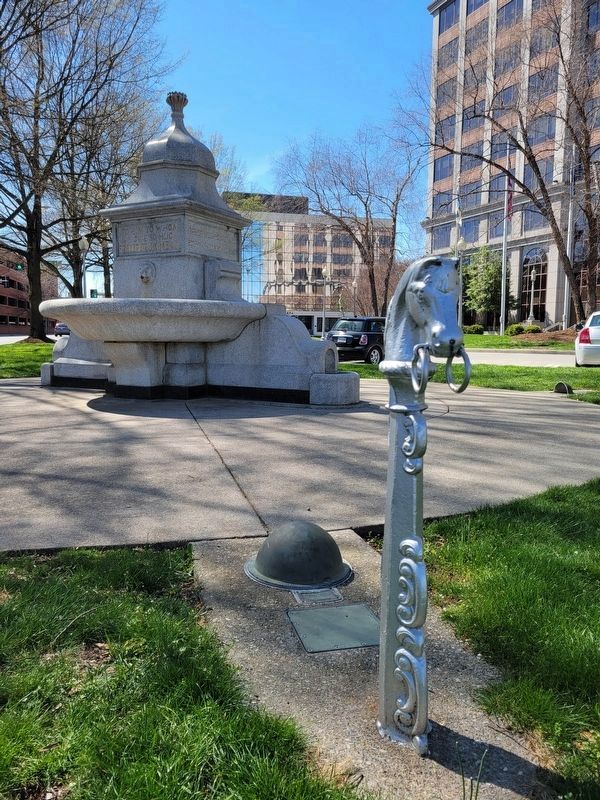 Frederick J. Kimball Memorial Fountain image. Click for full size.
