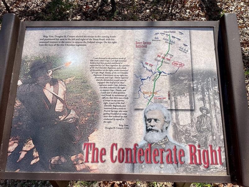 The Confederate Right Marker image. Click for full size.