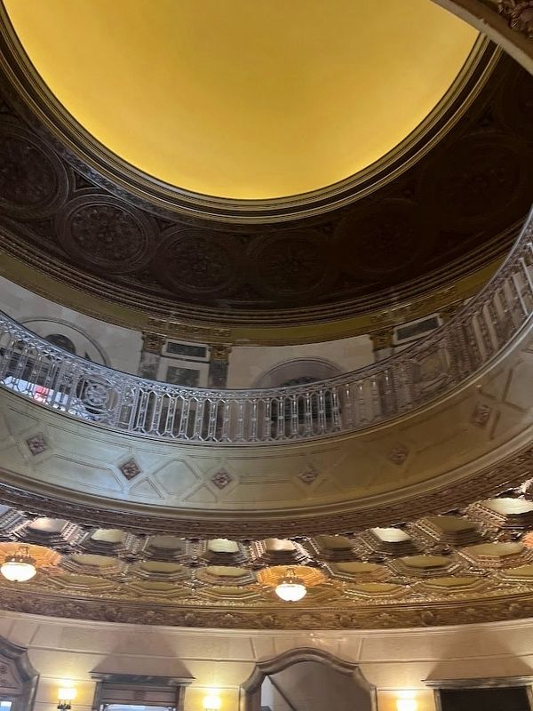 Beneath the Garfield Park Fieldhouse rotunda image. Click for full size.