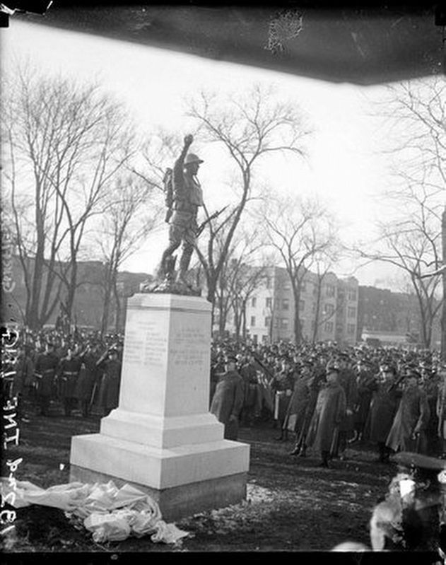 132nd Infantry Monument dedication image. Click for full size.