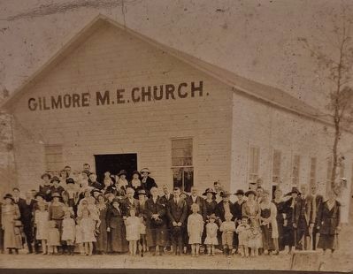 Historic Gilmore Community Marker. Click for full size. Historic Gilmore Community Marker image. Click for full size.