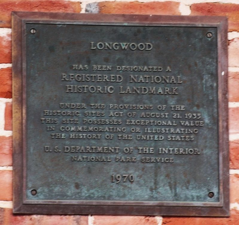 Longwood Marker (bottom) image. Click for full size.