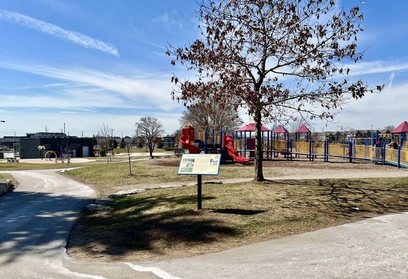 Waterdown�s Public Backyard Marker image. Click for full size.