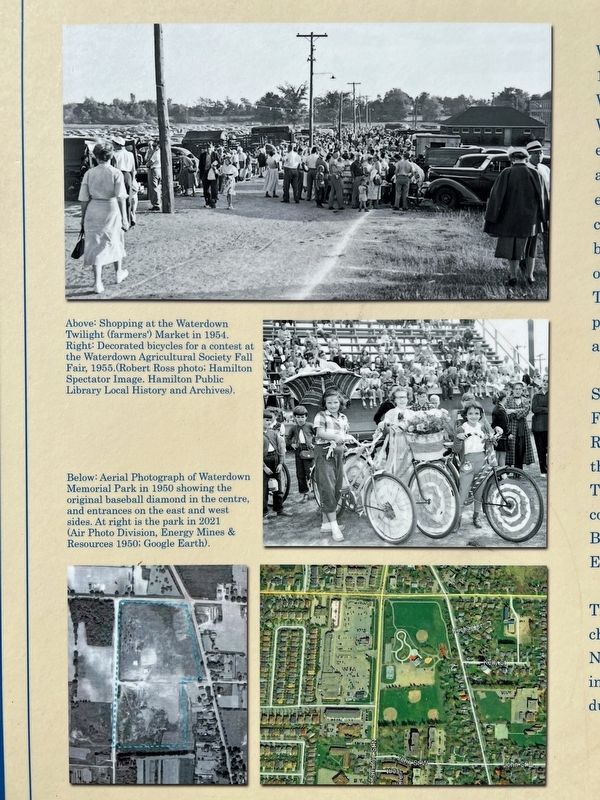 Waterdown�s Public Backyard marker photos detail image. Click for full size.
