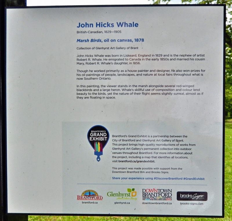 John Hicks Whale Marker image. Click for full size.