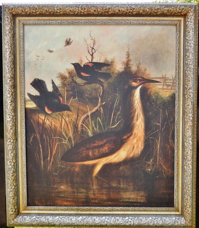 <i>Marsh Birds,</i> oil on canvas,<br>1878, John Hicks Whale image. Click for full size.