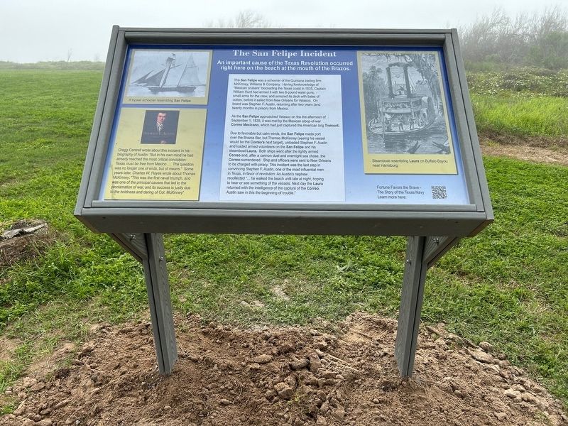 The San Felipe Incident Marker image. Click for full size.