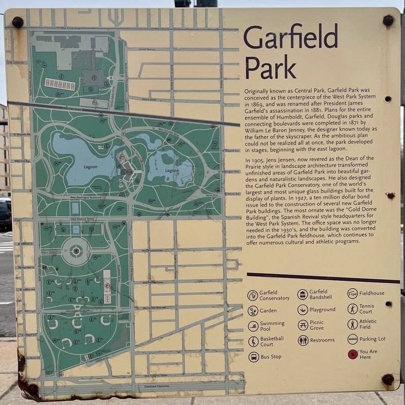 Garfield Park Marker image. Click for full size.
