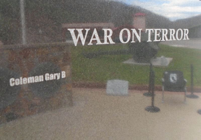 Pikeville Veterans Memorial Park GWOT Honor Roll image. Click for full size.