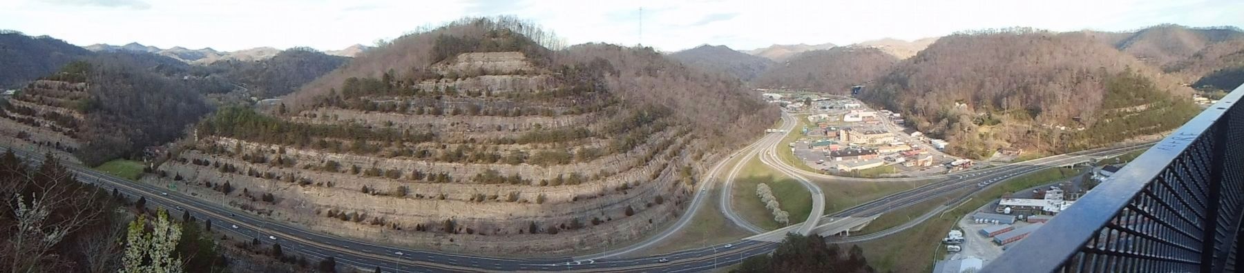 Pikeville Cut-Through Project View image. Click for full size.