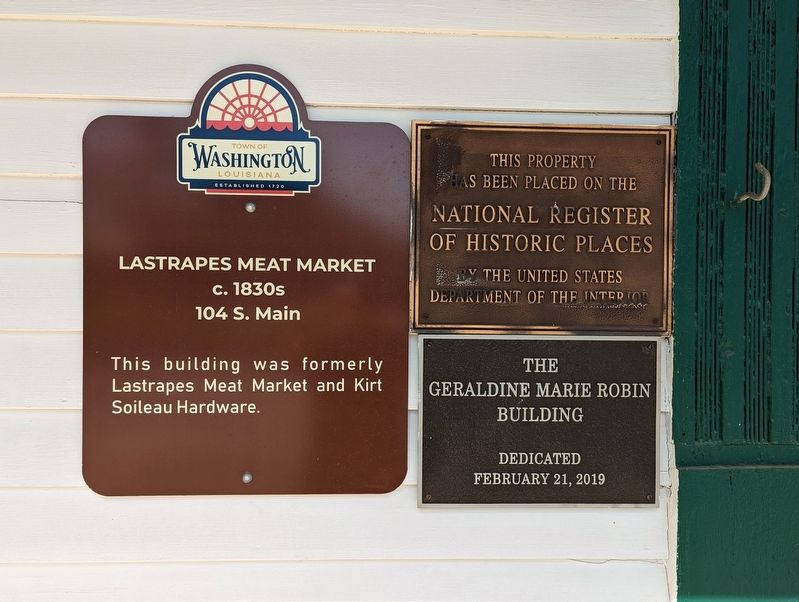 Lastrapes Meat Market Marker image. Click for full size.