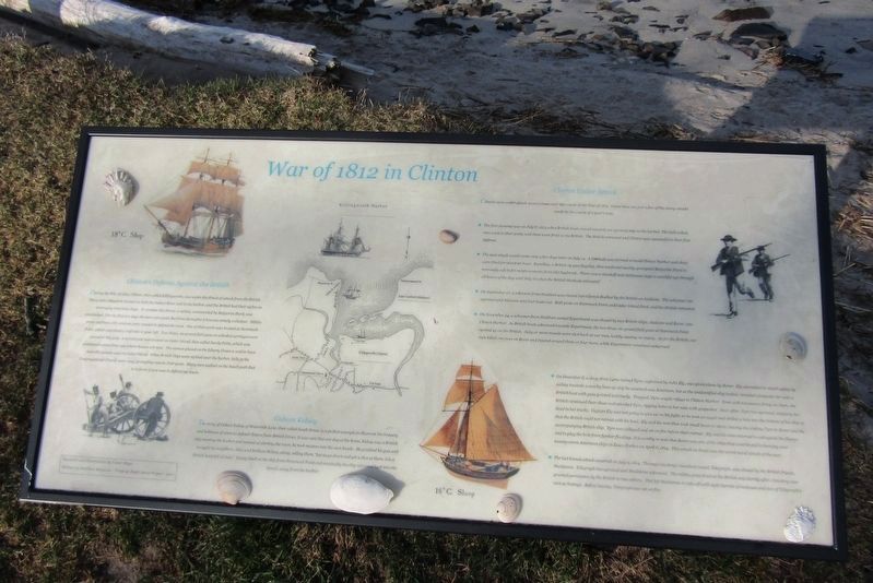 War of 1812 in Clinton Marker. Click for full size. War of 1812 in Clinton Marker image. Click for full size.