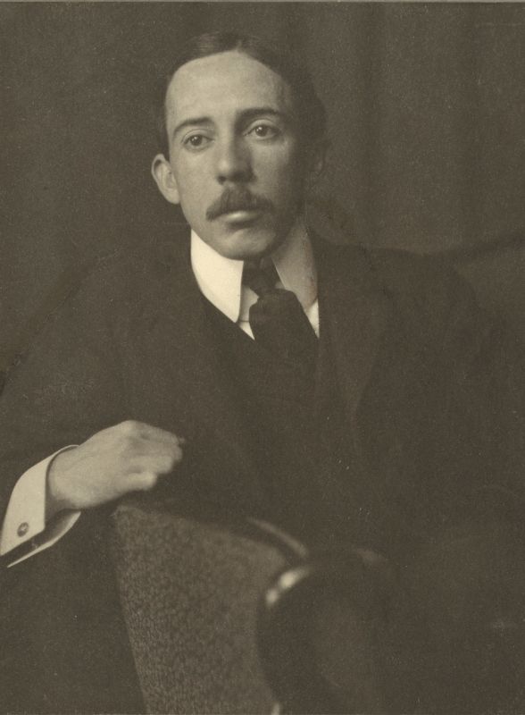 Albert Santos Dumont portrait image. Click for full size.