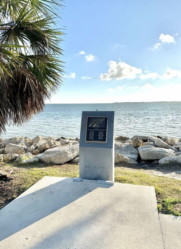 Sunshine Skyway Bridge Collapse Marker. Click for full size. Sunshine Skyway Bridge Collapse Marker image. Click for full size.